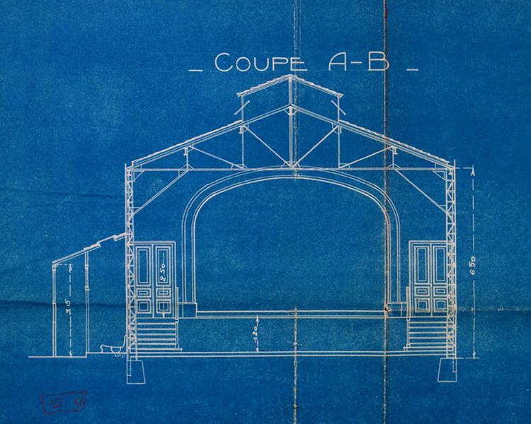 Le Kursaal ? : coupe.
