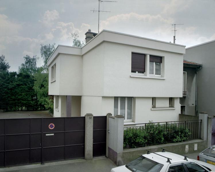 Maison, 31 rue Lebour : vue d'ensemble.