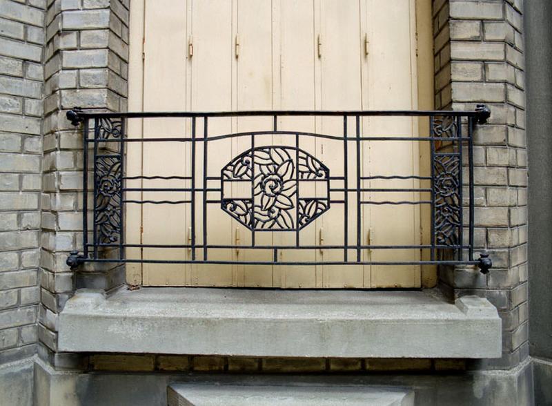 Détail d'un balcon.