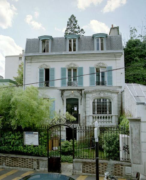 Vue d'ensemble de la maison de Benoît Frachon, au 20 avenue du Président-Wilson.