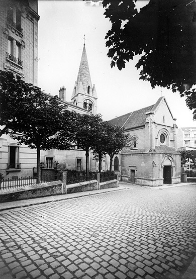 Vue d'ensemble avant les travaux d'extension de 1913.