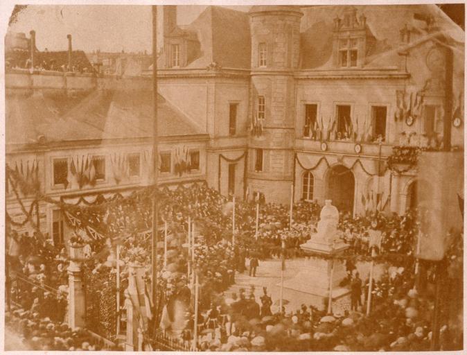 Inauguration du monument, le 20 mai 1860.