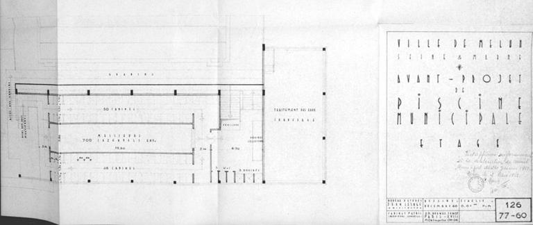 Plan de l'étage (partie droite du document).
