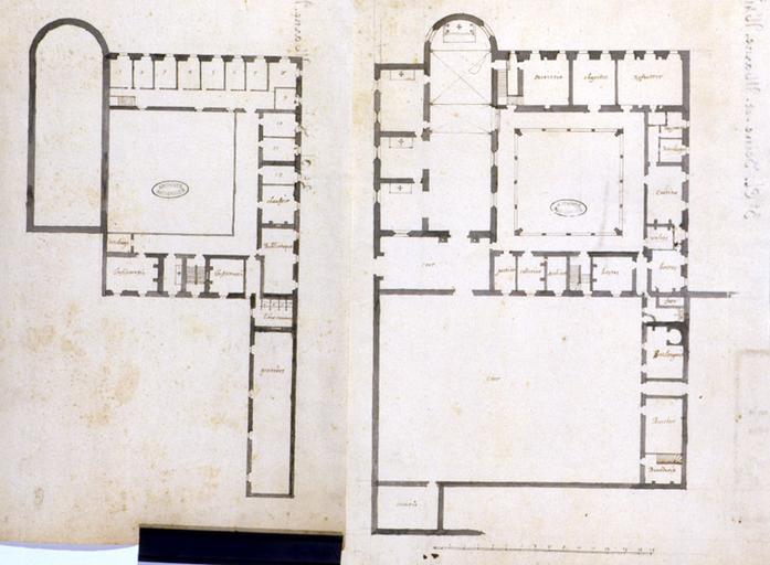 Plan des modifications prévues, 1658.