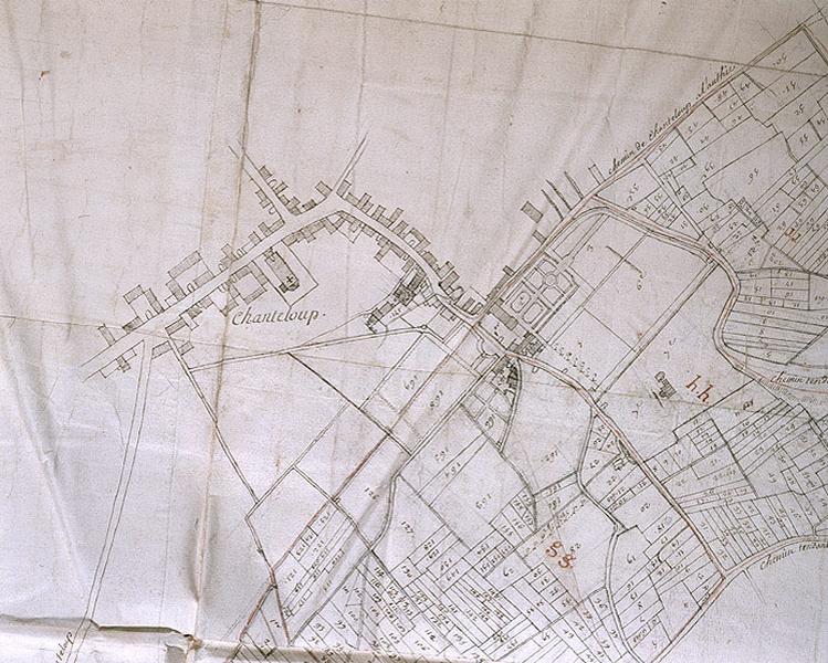 Seigneurie d'Andrésy (Détail: Chanteloup) 1731