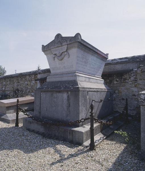 Tombeau de la famille Trottemant de Mousseaux