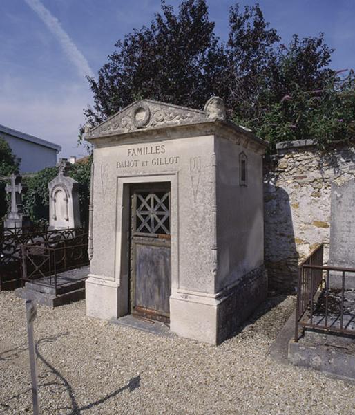 Chapelle funéraire de la famille Baijot et Gillot