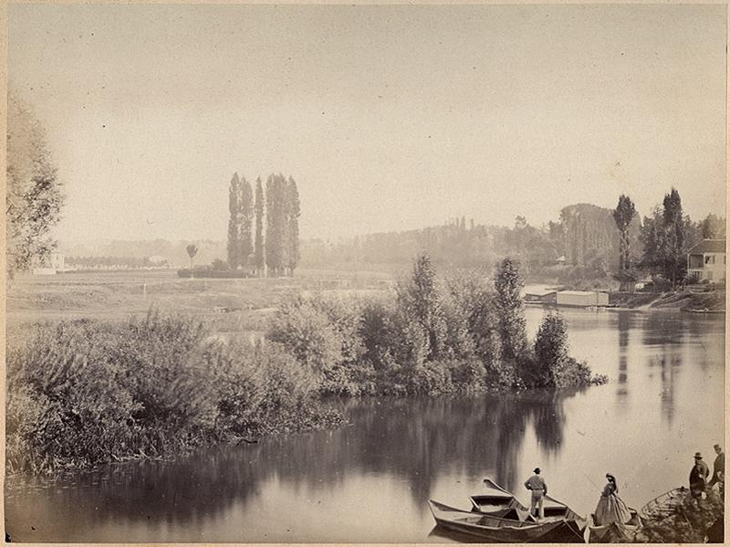 Bords de Marne. 'De Joinville à Champigny, vue générale'.