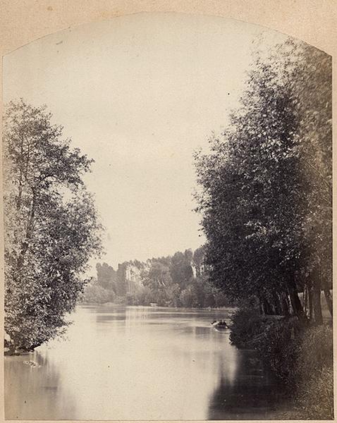 Bords de Marne. 'De Joinville à Champigny, vue prise de l'île Pivert'.