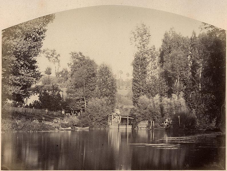 Bords de Marne. 'Le moulin de Champigny'.
