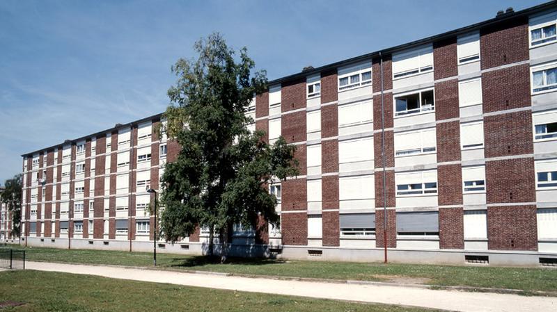 Vue d'un des bâtiments