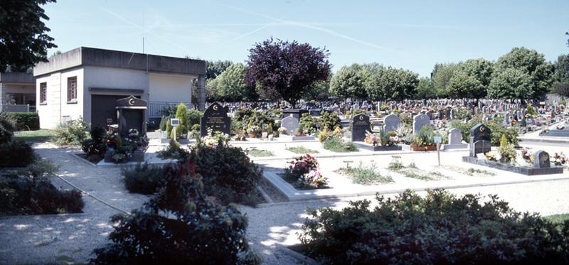 Vue du carré musulman.