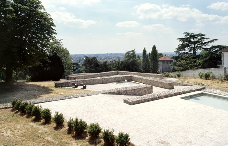 Vue depuis le haut de la quatrième phase vers la Marne.