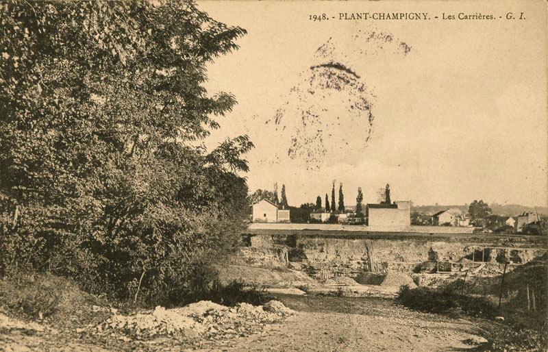 Les carrières du Plant-Champigny.