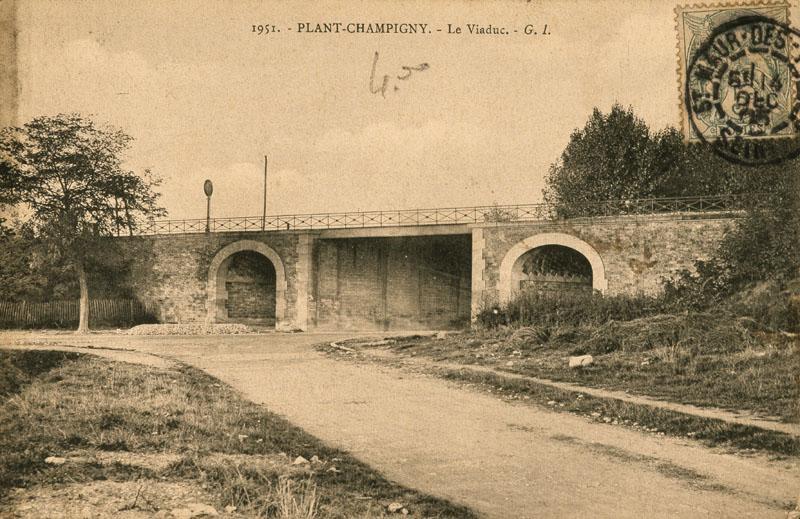 Le viaduc du Plant-Champigny.