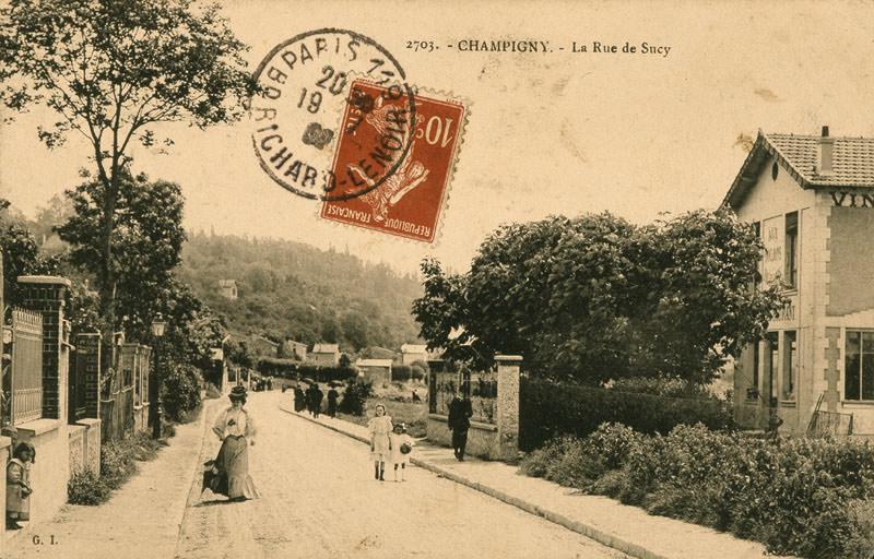 La rue de Sucy.