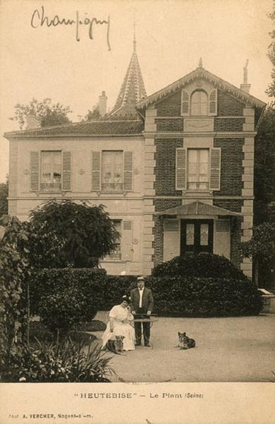 Villa 'Hautebise', quartier du Plant.