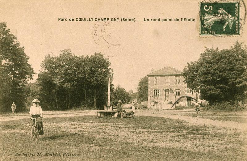 Parc de Coeuilly, rond-point de l'Etoile.