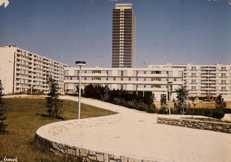 Vue du grand ensemble de Bois-l'Abbé.