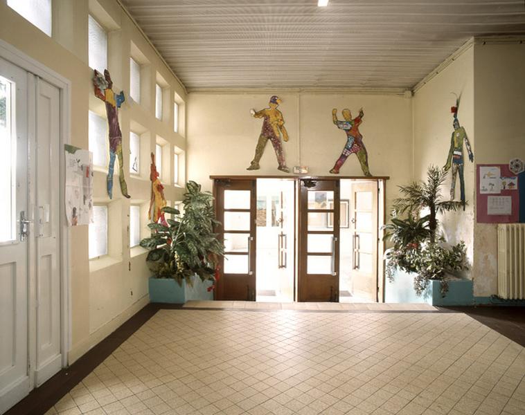 Vue intérieure du hall.