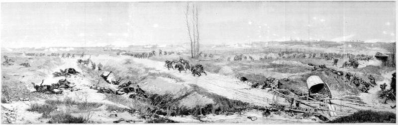 Vue de la pl. 2 de la bataille de Champigny