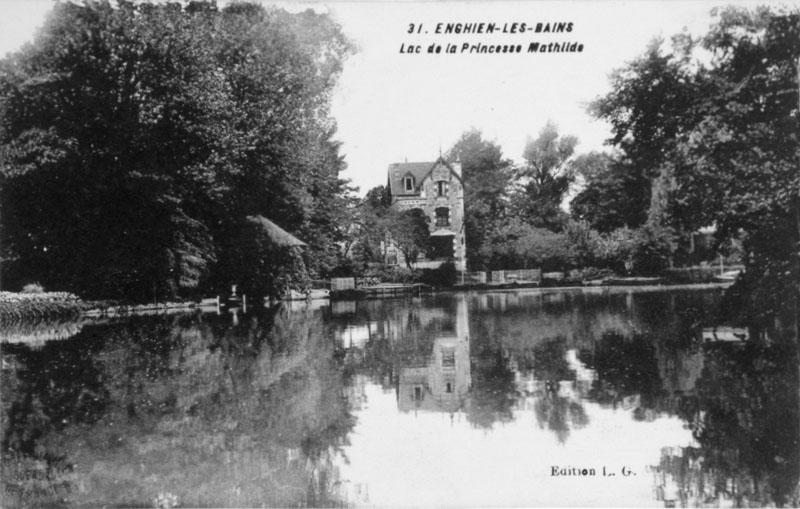 Vue du lac de la Princesse Mathilde.