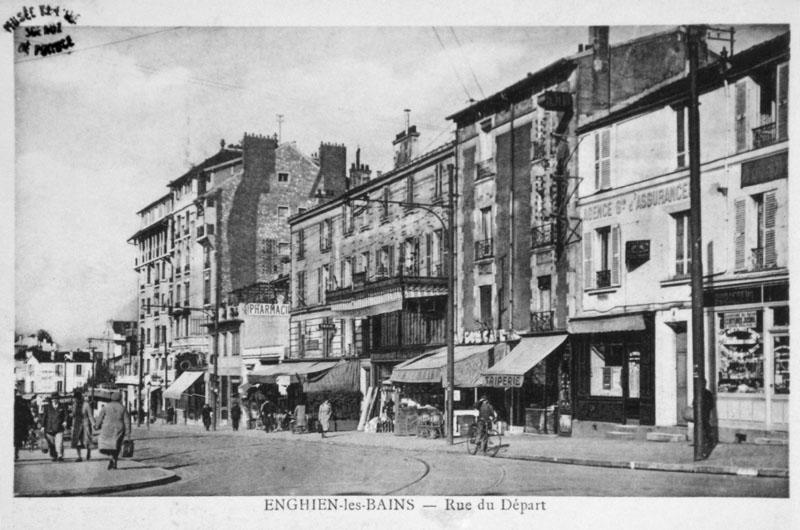 Vue de la rue du Départ.