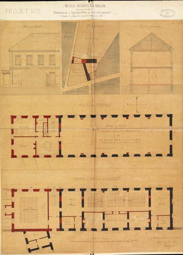 Projet n°3 : plans de restauration et agrandissement.