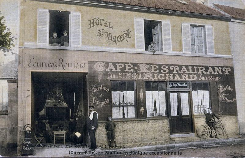 l'ancien hôtel Saint vincent aujourd'hui boucherie