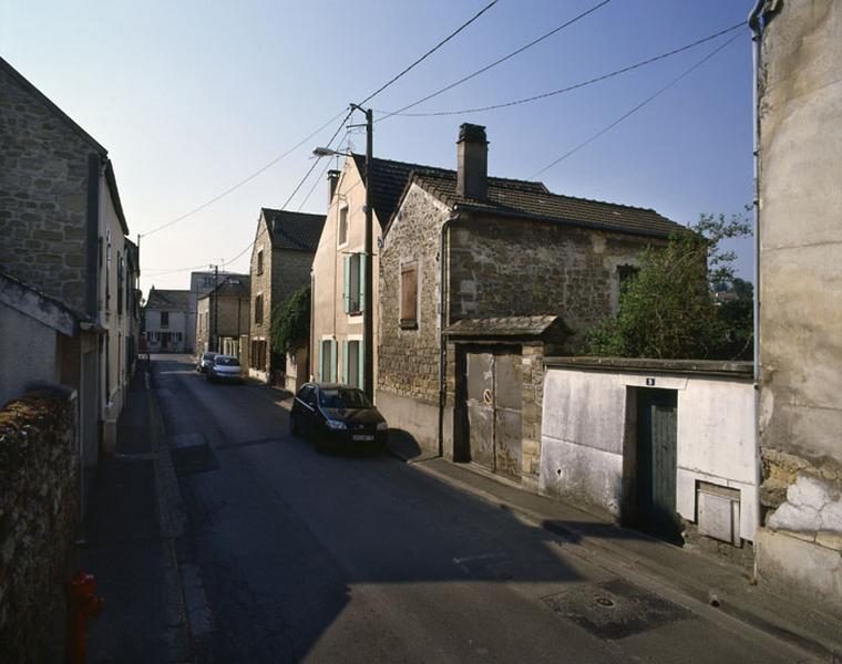 alignement de pignons rue de Pontoise