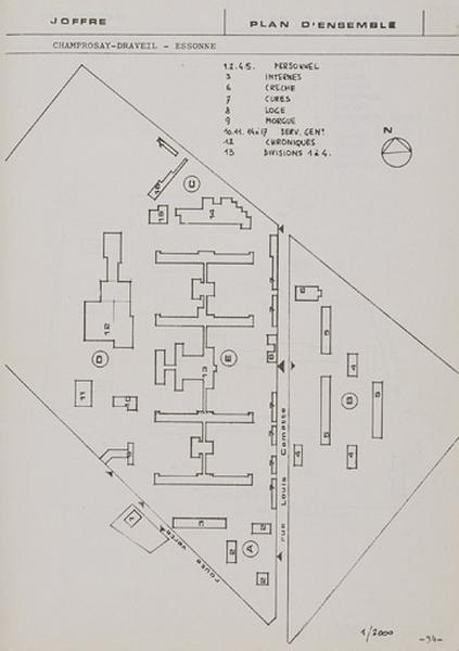 Plan d'ensemble ; vers 1975.