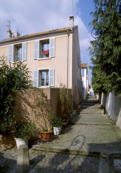 Vue de la partie en escalier.