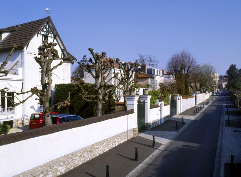 Vue de la rue de la Marne.