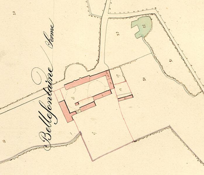 plan sur le cadastre napoléonien