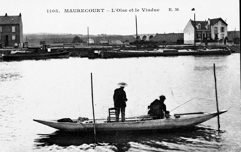 les bords de l'Oise: la pêche