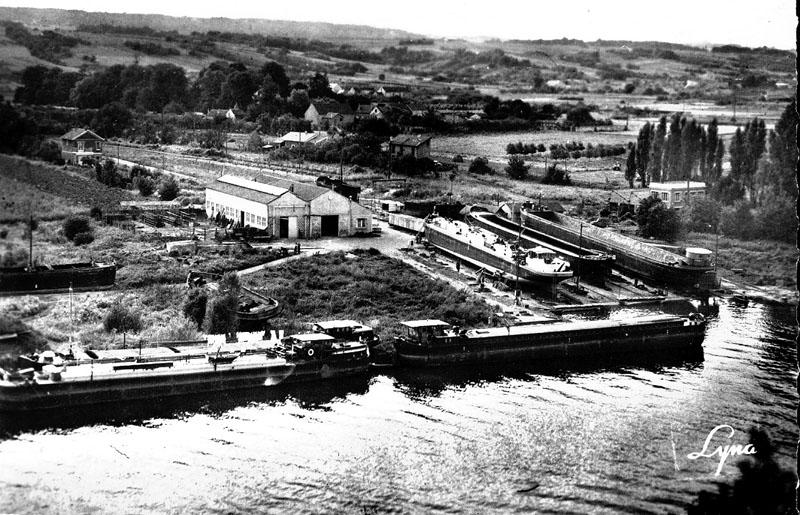 chantiers de réparation des bateaux