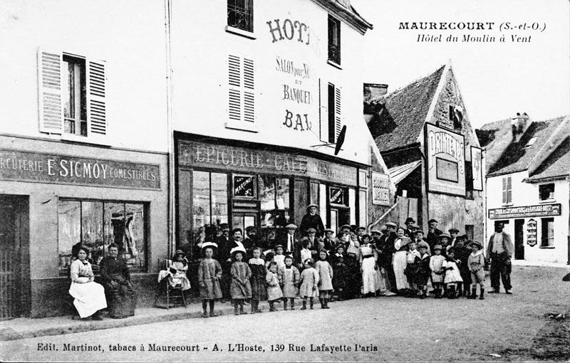 commerces de la place de l'Eglise