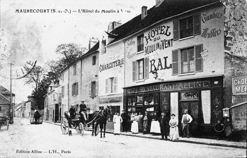 hôtel restaurant sur la place de l'église
