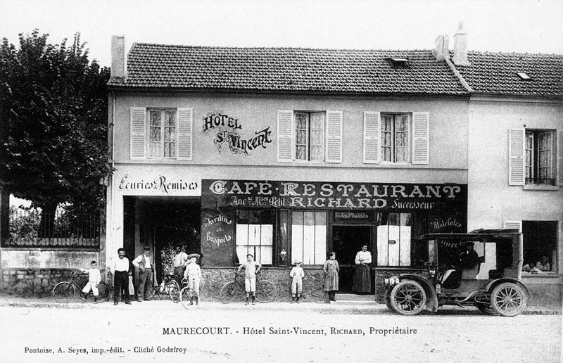 ancien hôtel-restaurant Saint-Vincent, actuellement charcuterie