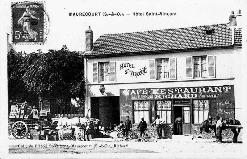 ancien hôtel-restaurant Saint-Vincent, actuellement charcuterie