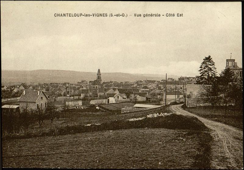 vue générale du village prise depuis le 'Chapitre'