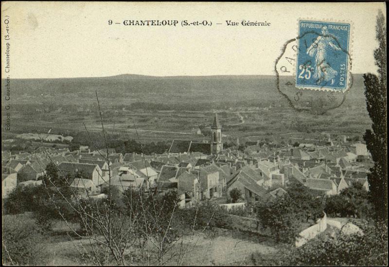 vue générale prise depuis le coteau