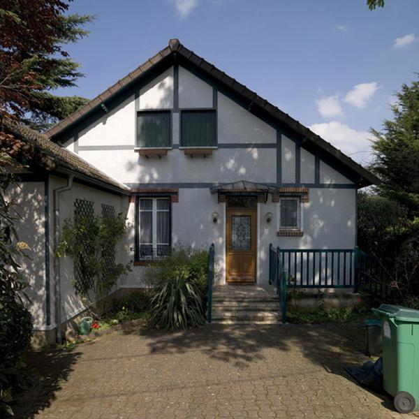Vue du pavillon, 19 allée du Sud-au-Nord, construit en 1923.