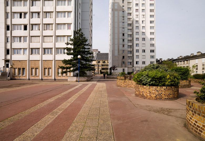 Choisy-le-Roi, secteur urbain concerté dit dalle du centre-ville. La dalle.