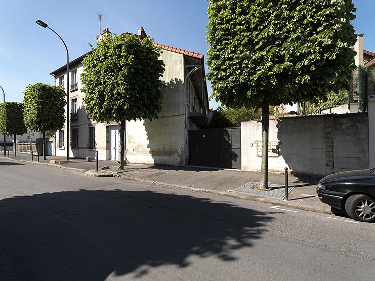 Vitry-sur-Seine, immeuble, 10-12 avenue Danielle-Casanova. Vue générale, depuis la rue.