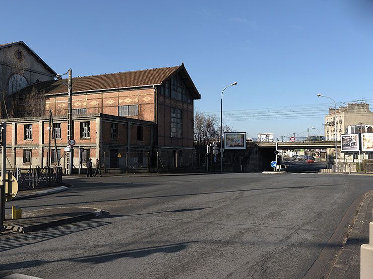 Villeneuve-le-Roi, transformateur, sous-station électrique dite de la Plaine,1 rue du Colonel-Brossolette. Vue de la partie basse.