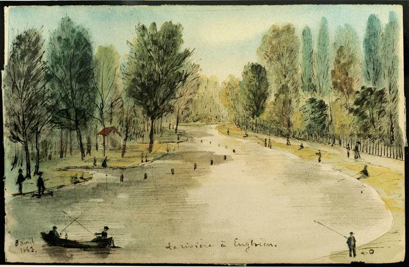 'La rivière à Enghien'.