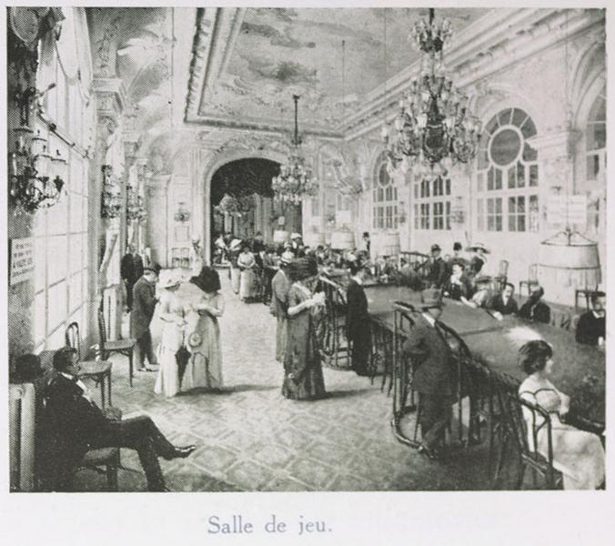 Vue intérieure d'une salle de jeu.