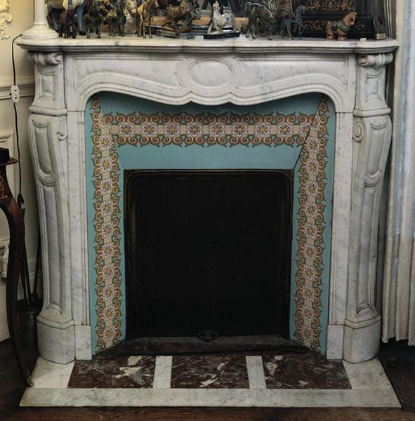 Cheminée du salon