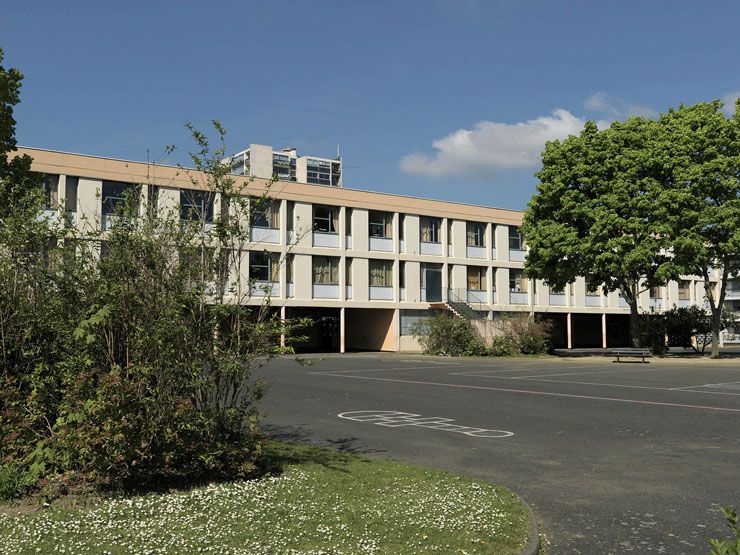 Ecole Paul Painlevé, place d'Allemagne. Vue générale.